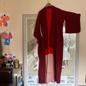 Vintage silk kimono